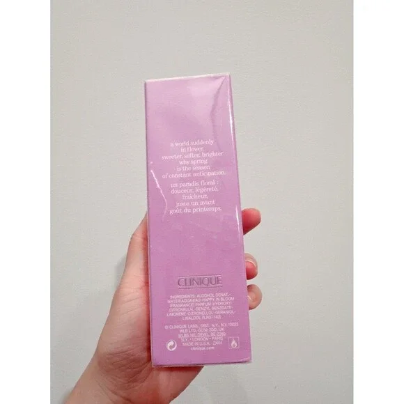 NWB Clinique Happy In Bloom Perfume Spray 1.7oz/50ml - Picture 3 of 4